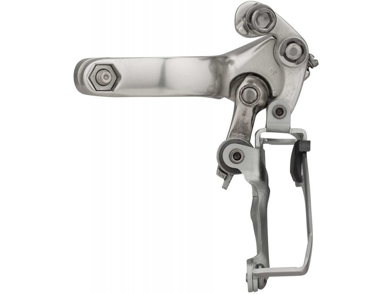 Schimbator fata Campagnolo Veloce Silver pt 9/10 pe spate colier 35 mm - imagine 3